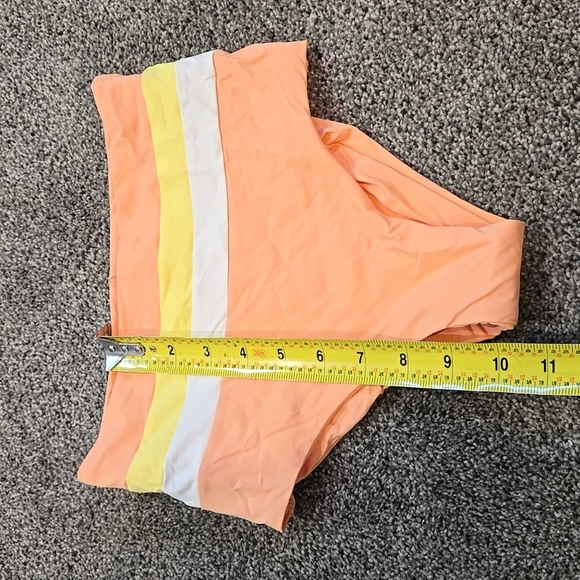 NWOT L Space Women High Top Bikini Swim Bottom Sz S - Picture 2 of 6